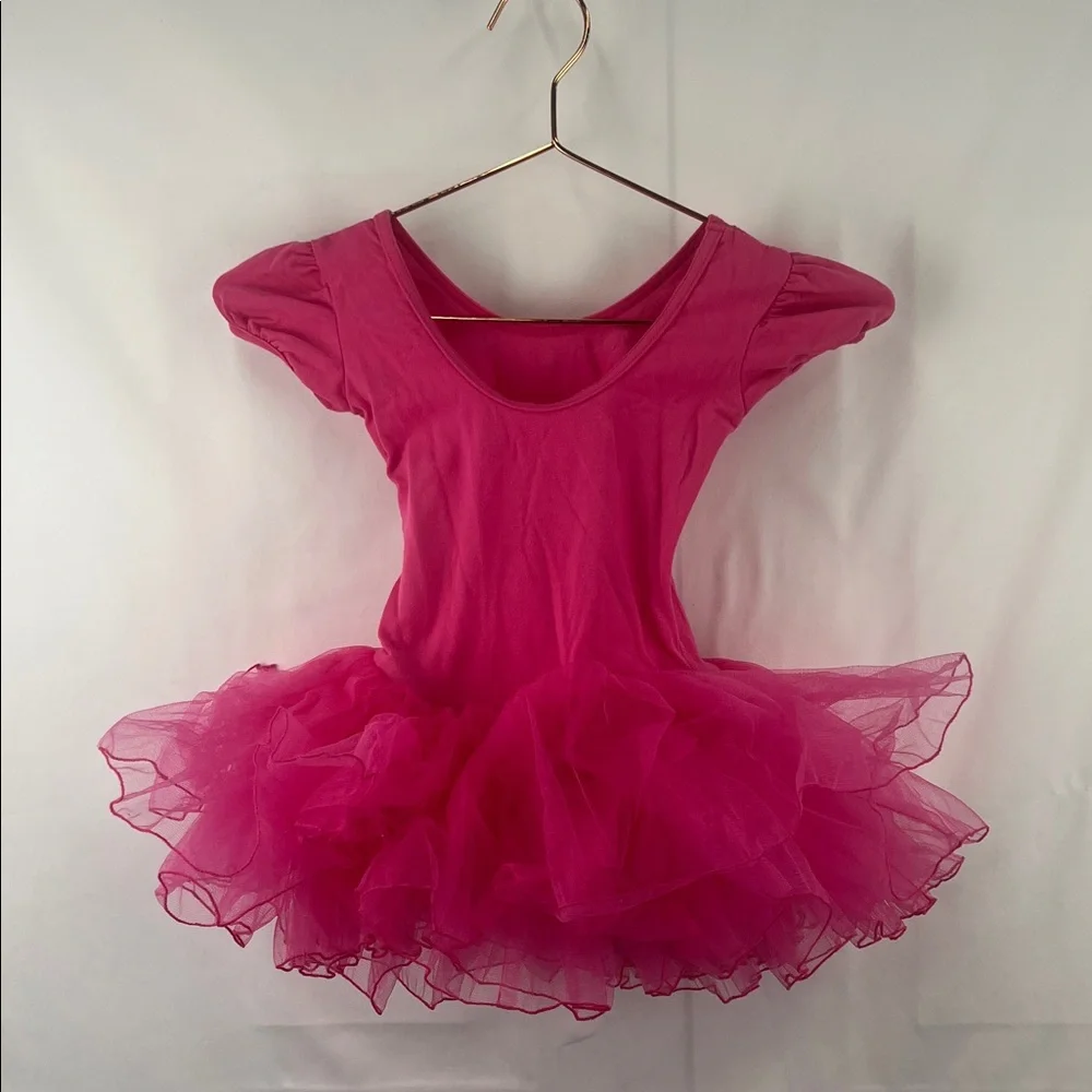Girl’s Leotard Tutu - 2 Pack - Purple and Pink - Size Medium